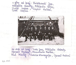 Pierwsze zdjęcie druhów OSP Smerdyna rok 1938